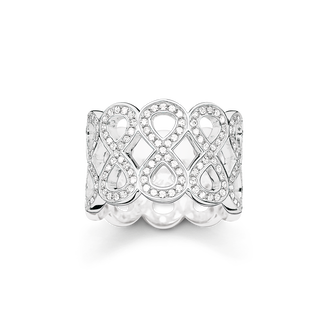 Band ring infinity from the  collection in the THOMAS SABO online store