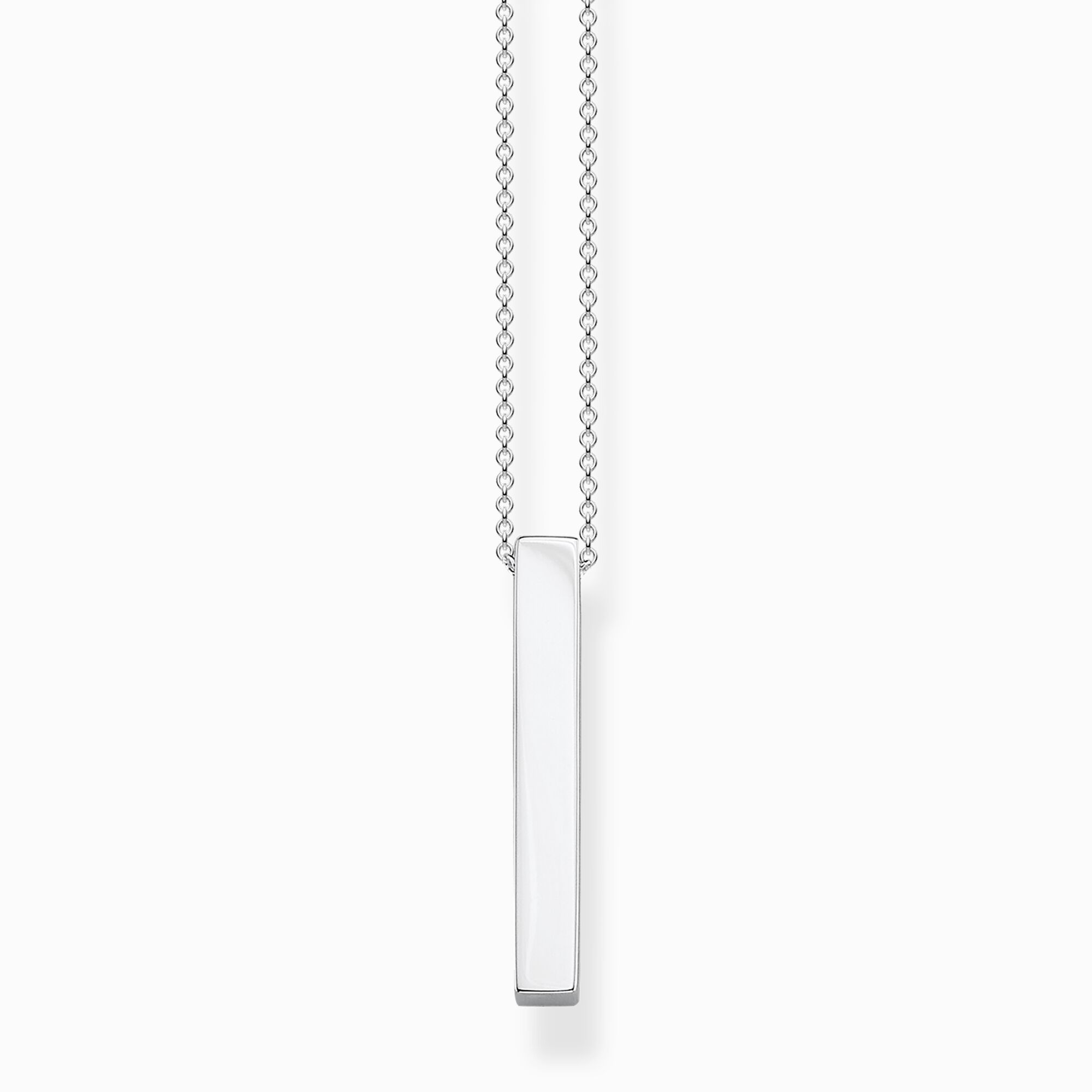 Necklace silver cuboid from the  collection in the THOMAS SABO online store