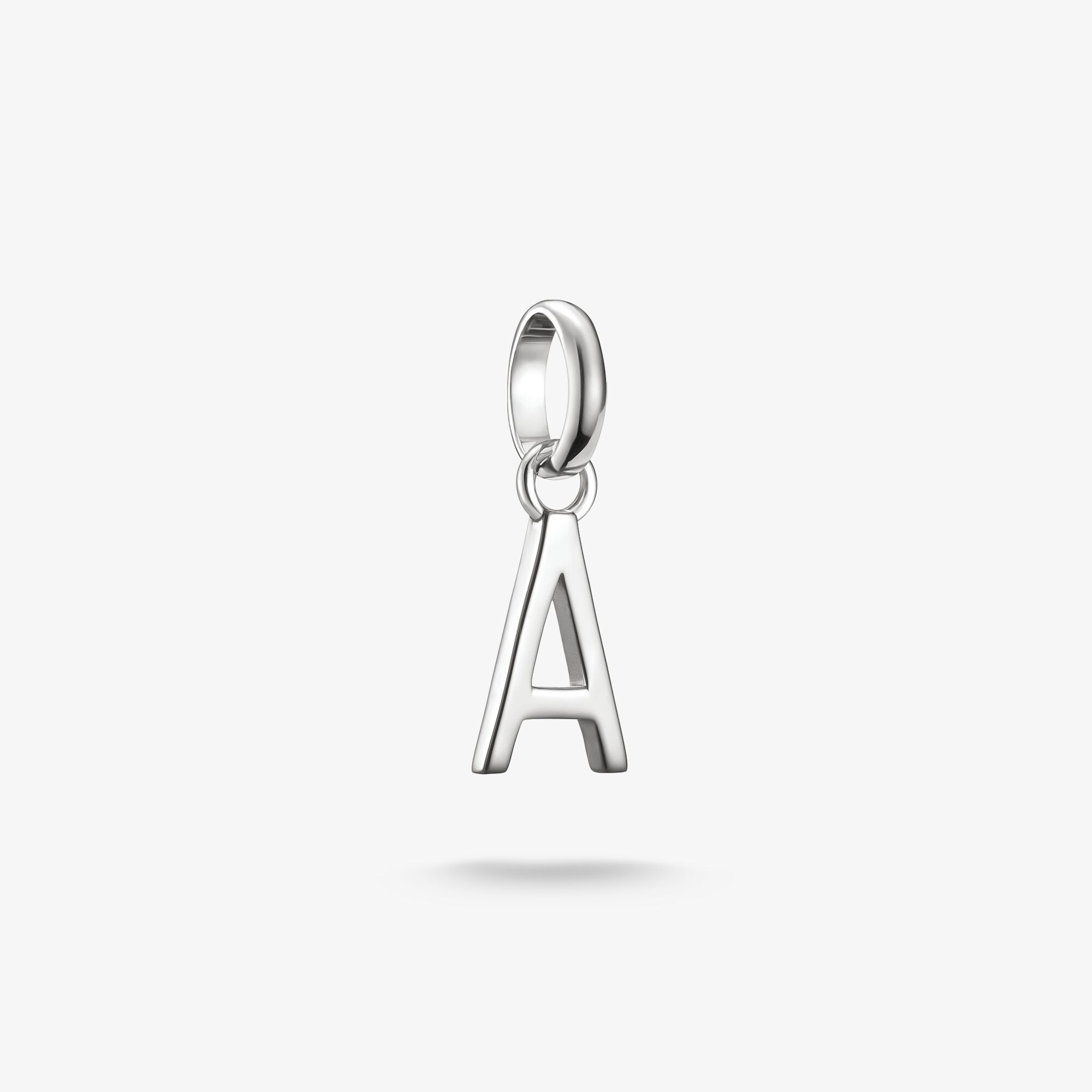 THOMAS SABO Pendentif Charm lettre A Connect argent Argent sterling, Taille: one size, pour femme