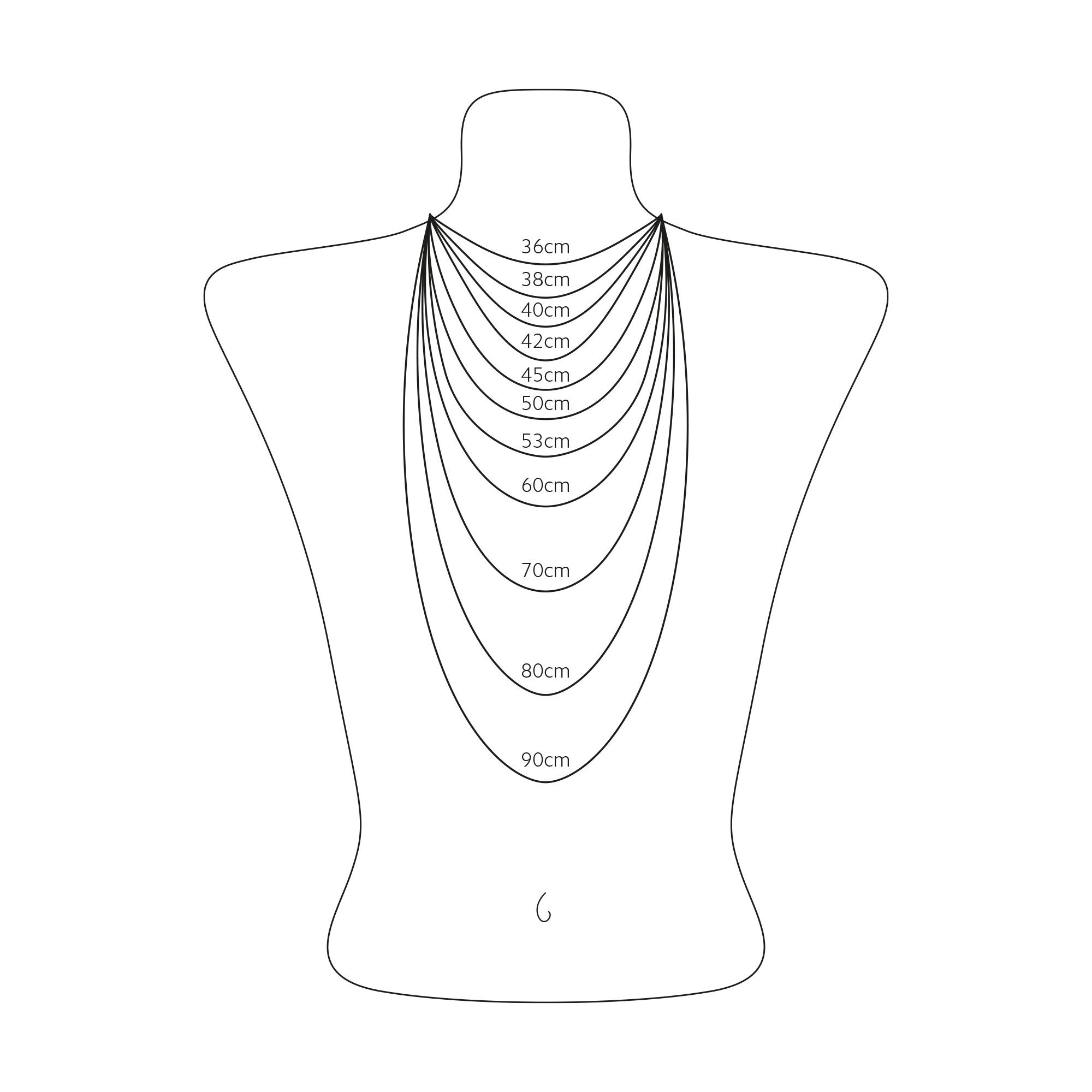 Venezia chain blackened Thickness mm Inch) THOMAS SABO