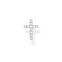 Clou d&#39;oreille unique croix de la collection Charming Collection dans la boutique en ligne de THOMAS SABO