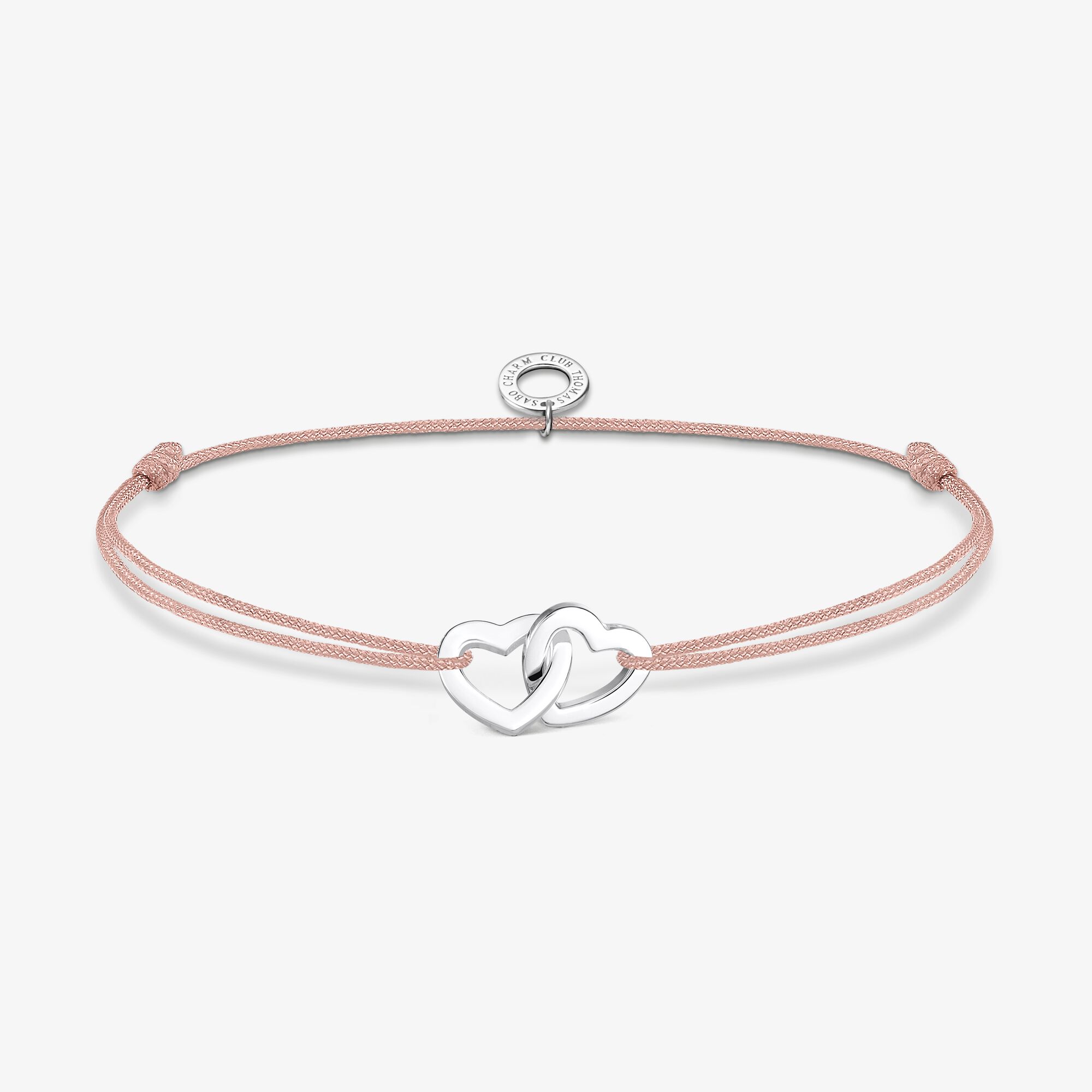 THOMAS SABO Bracelet Little Secret cœurs, Argent sterling, Taille: 20 cm, femme
