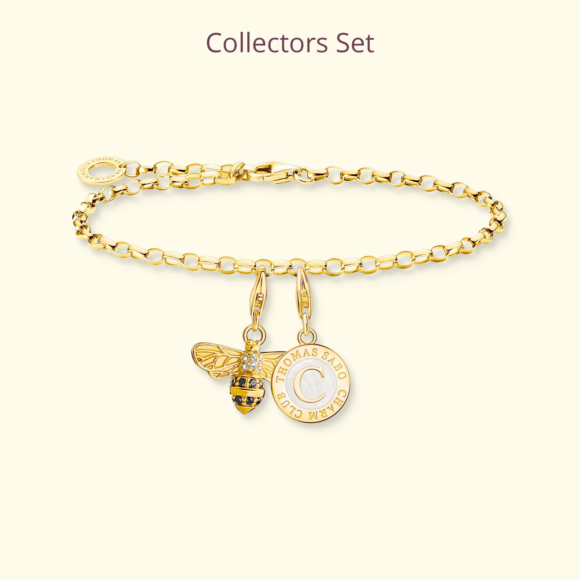 SET HONEY BEE from the Charm Club collection in the THOMAS SABO online store
