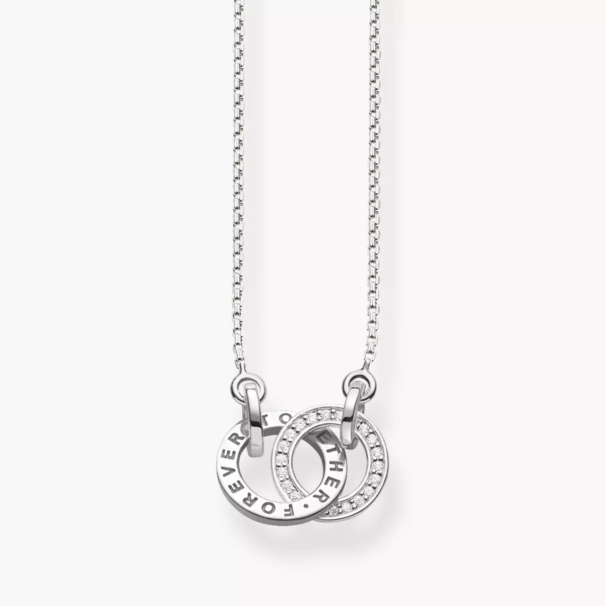 『SA NECKLACE SILVER』 Necklace Forever Together small silver | THOMAS SABO