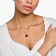 Necklace with red apple gold plated from the  collection in the THOMAS SABO online store
