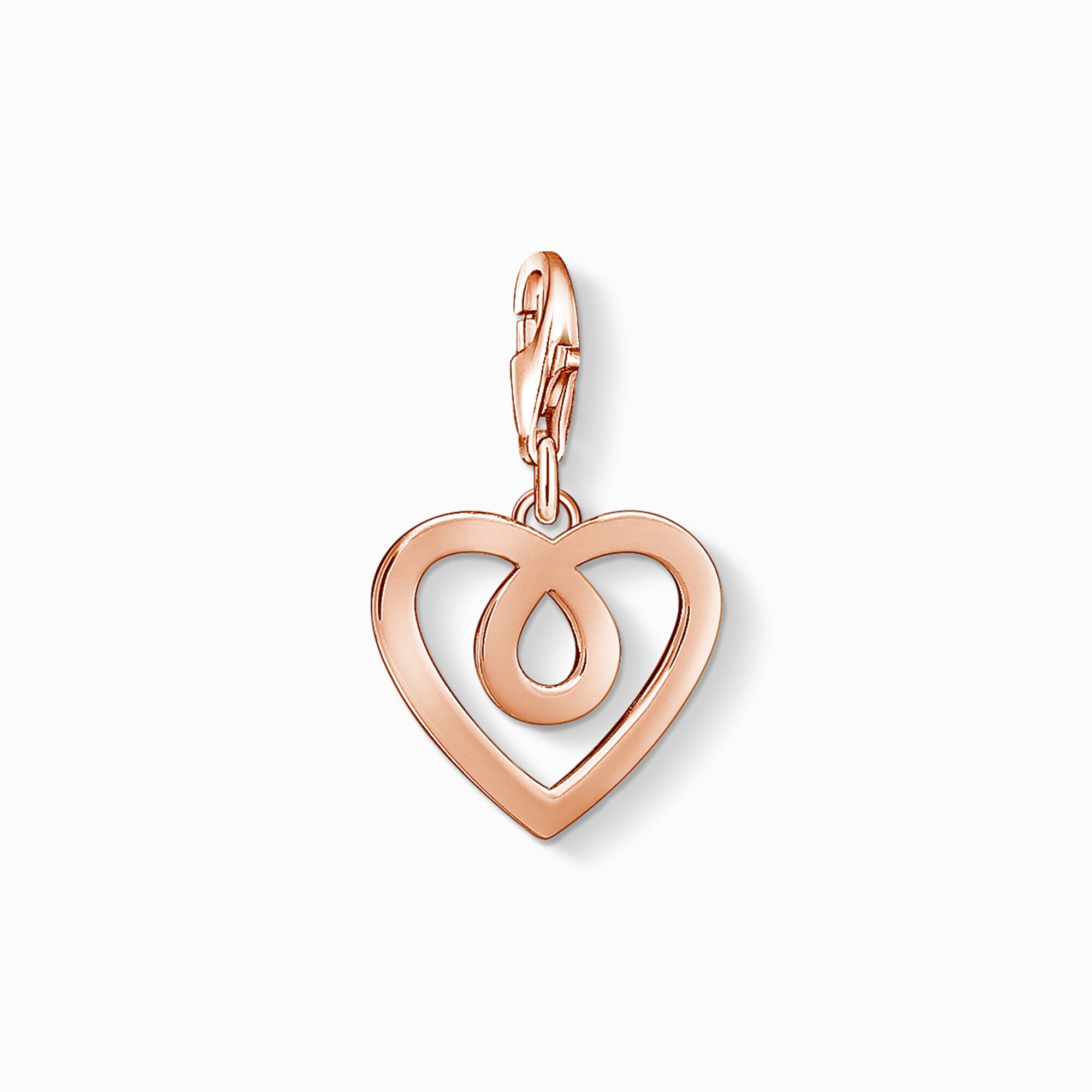 Charm pendant heart rose-gold from the Charm Club collection in the THOMAS SABO online store
