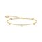 Bracelet blanche pierres or de la collection Charming Collection dans la boutique en ligne de THOMAS SABO