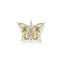 Anh&auml;nger Schmetterling mit Mond und Sterne gold aus der  Kollektion im Online Shop von THOMAS SABO