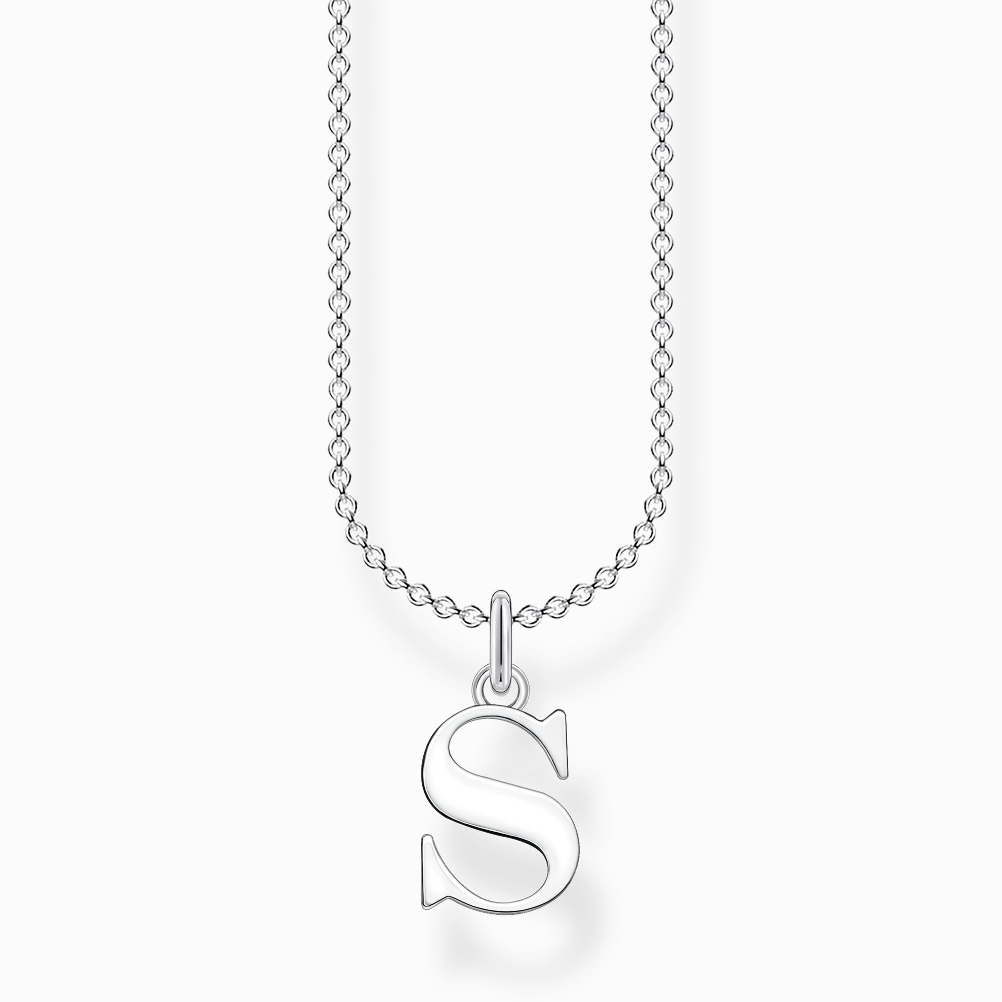 PERSONALIZED GOLD INITIAL KEY PENDANT NECKLACE SilverStella - 925