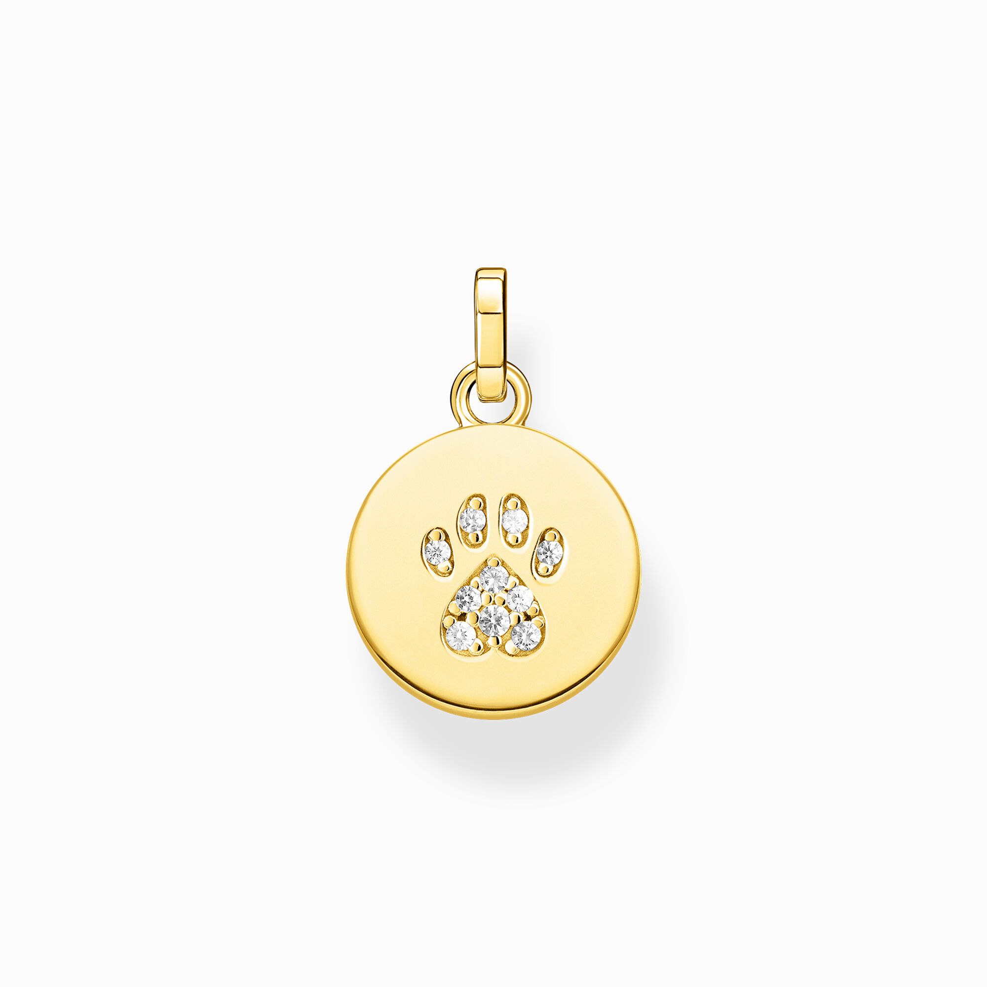 Colgante medalla pata gato oro de la colección  en la tienda online de THOMAS SABO
