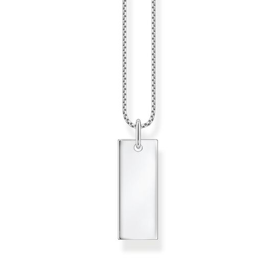 Necklace tag silver from the  collection in the THOMAS SABO online store