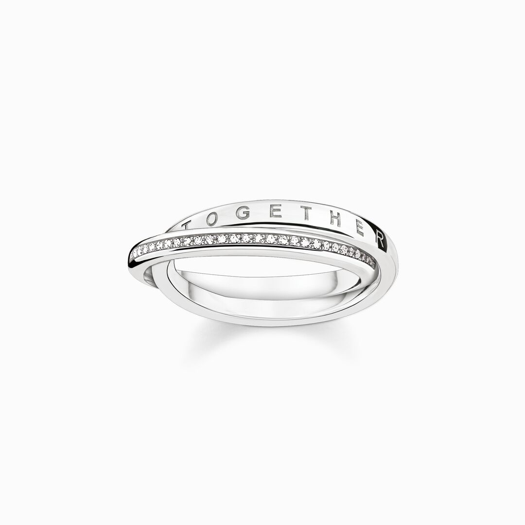Thomas Sabo 925 Sterling Silver Diamond Ring main image 0