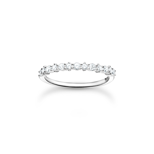 Ring Wei&szlig;e Steine aus der Charming Collection Kollektion im Online Shop von THOMAS SABO