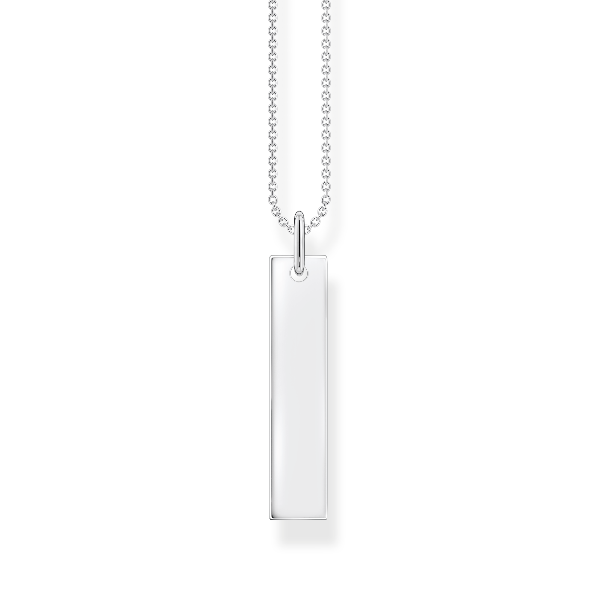 Thomas Sabo Kette Tag silber mit Gravur silberfarben KE2142-001-21-L50V