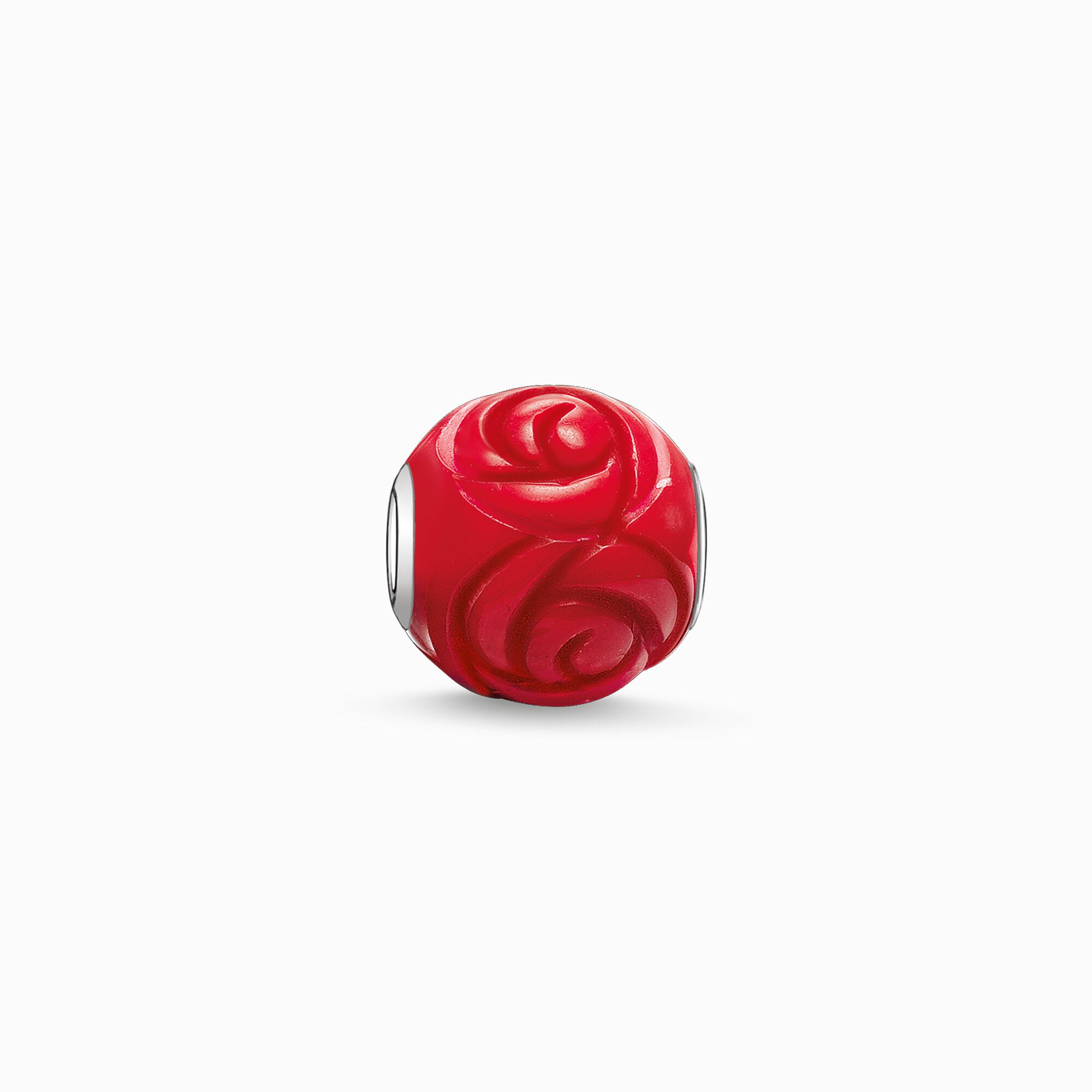 Bead red rose from the Karma Beads collection in the THOMAS SABO online store