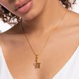Charm pendant butterfly star and moon gold from the Charm Club collection in the THOMAS SABO online store