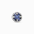 Bead dark-blue lotus from the Karma Beads collection in the THOMAS SABO online store
