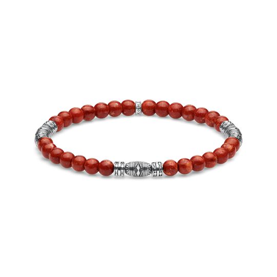 Bracelet lucky Charm, red from the Glam &amp; Soul collection in the THOMAS SABO online store