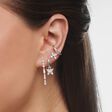 Single earring white stones, silver from the Charming Collection collection in the THOMAS SABO online store