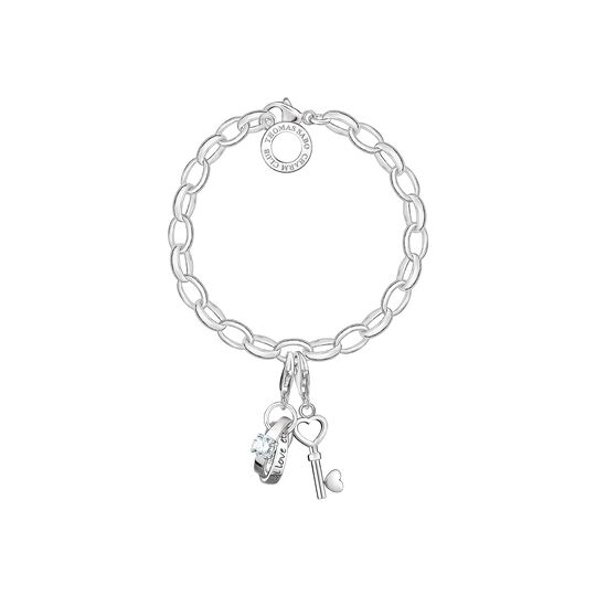Charm bracelet love from the Charm Club collection in the THOMAS SABO online store