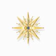 Brooch star with coloured stones gold from the  collection in the THOMAS SABO online store