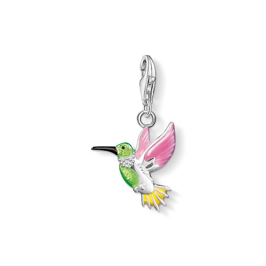 Charm pendant colourful hummingbird from the Charm Club collection in the THOMAS SABO online store
