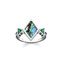 Ring zig zag mother of pearl abalone from the  collection in the THOMAS SABO online store