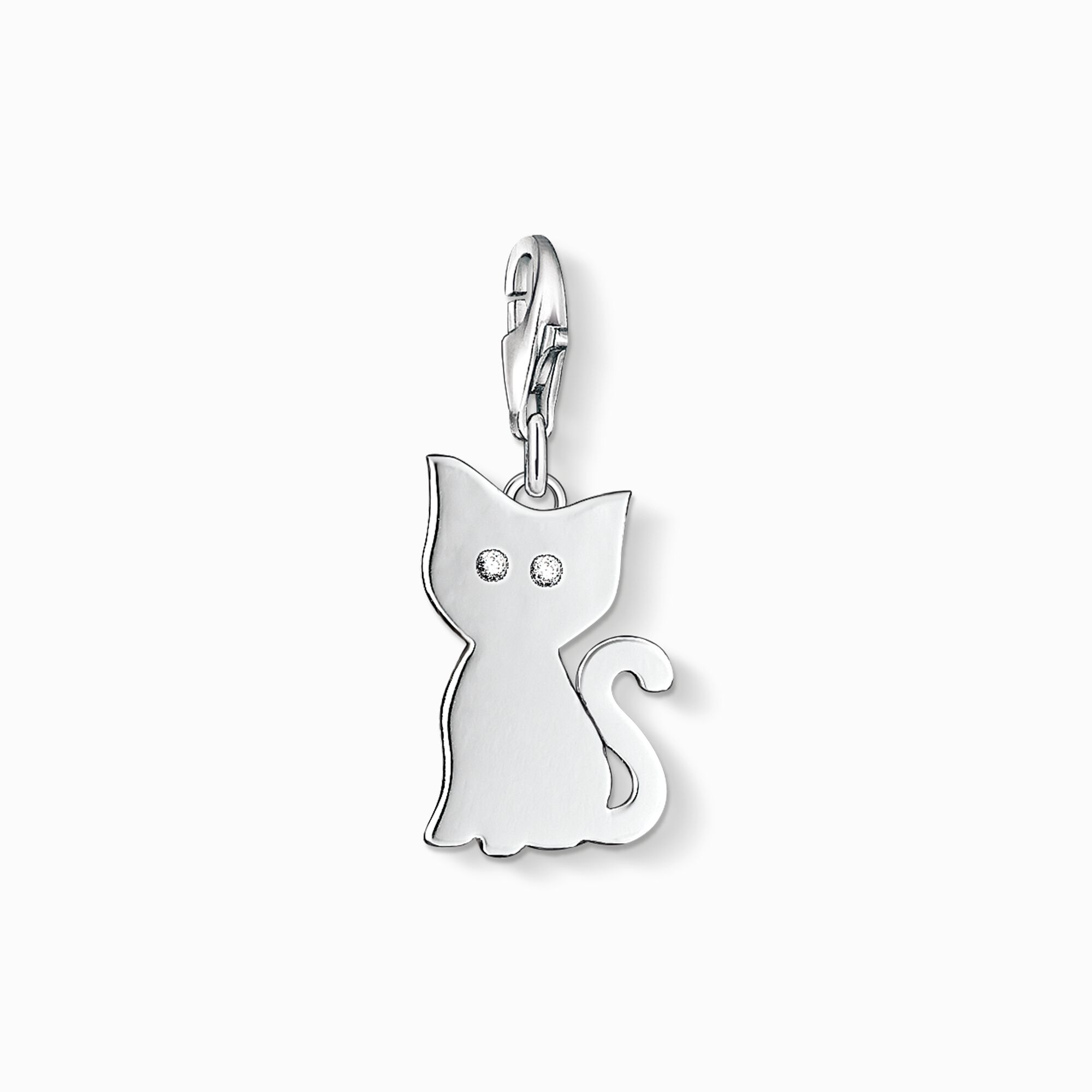 Charm pendant cat from the Charm Club collection in the THOMAS SABO online store