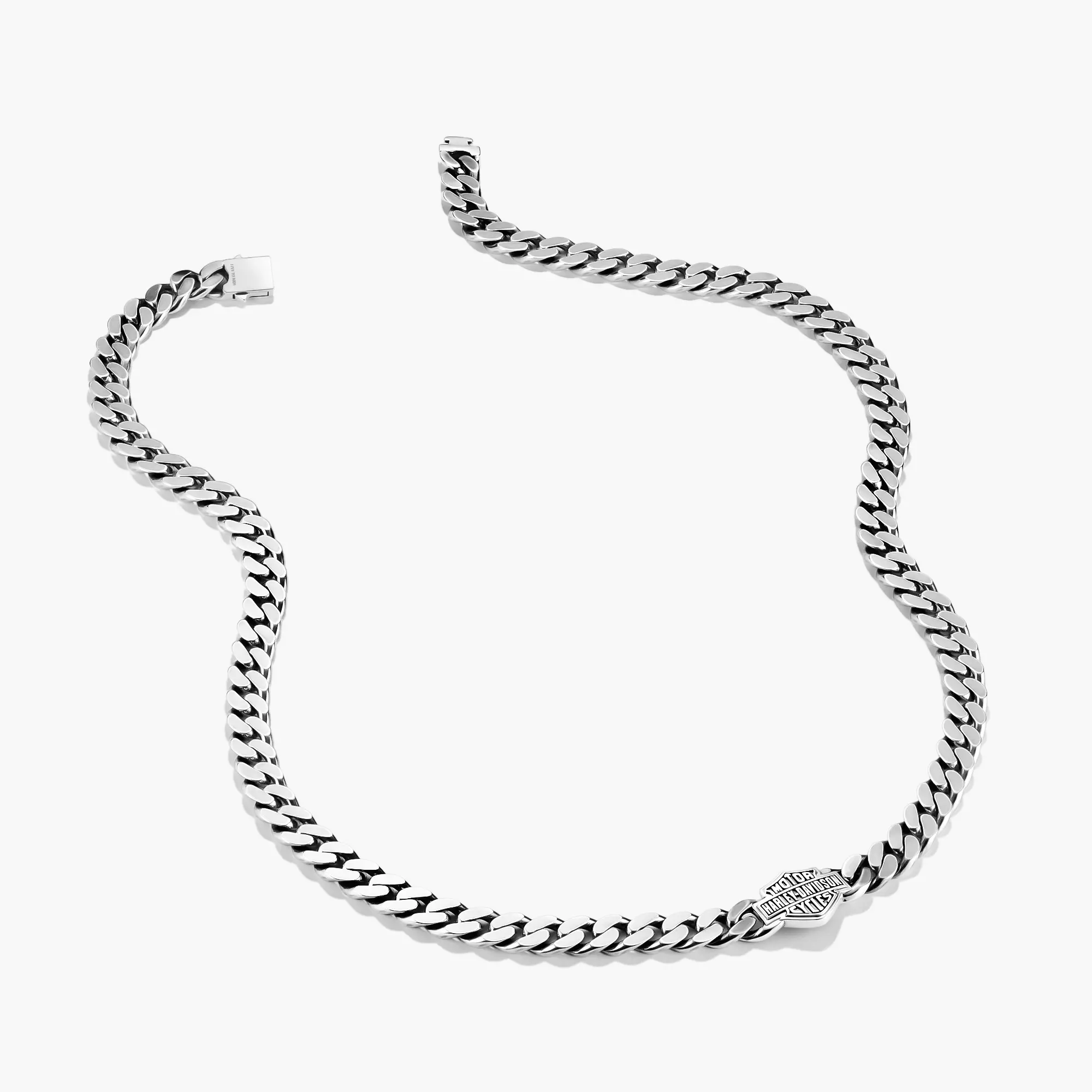 Harley-Davidson® Link Necklace Logo Silver | THOMAS SABO