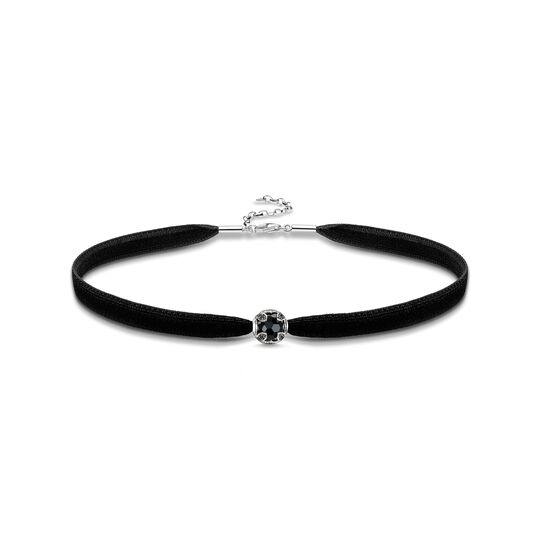 Choker black lotos from the  collection in the THOMAS SABO online store