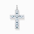 Pendentif croix avec pierres couleur aigue-marine argent de la collection  dans la boutique en ligne de THOMAS SABO