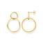 Ohrringe Kreise gold aus der  Kollektion im Online Shop von THOMAS SABO