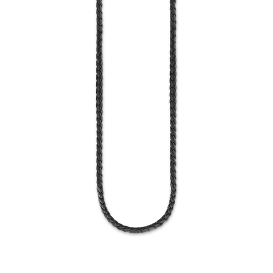 Charm necklace black from the Charm Club collection in the THOMAS SABO online store