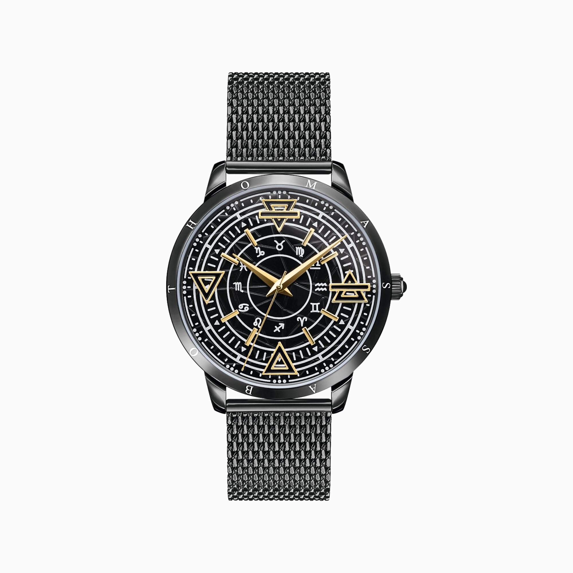 Men&rsquo;s watch elements of nature black from the  collection in the THOMAS SABO online store