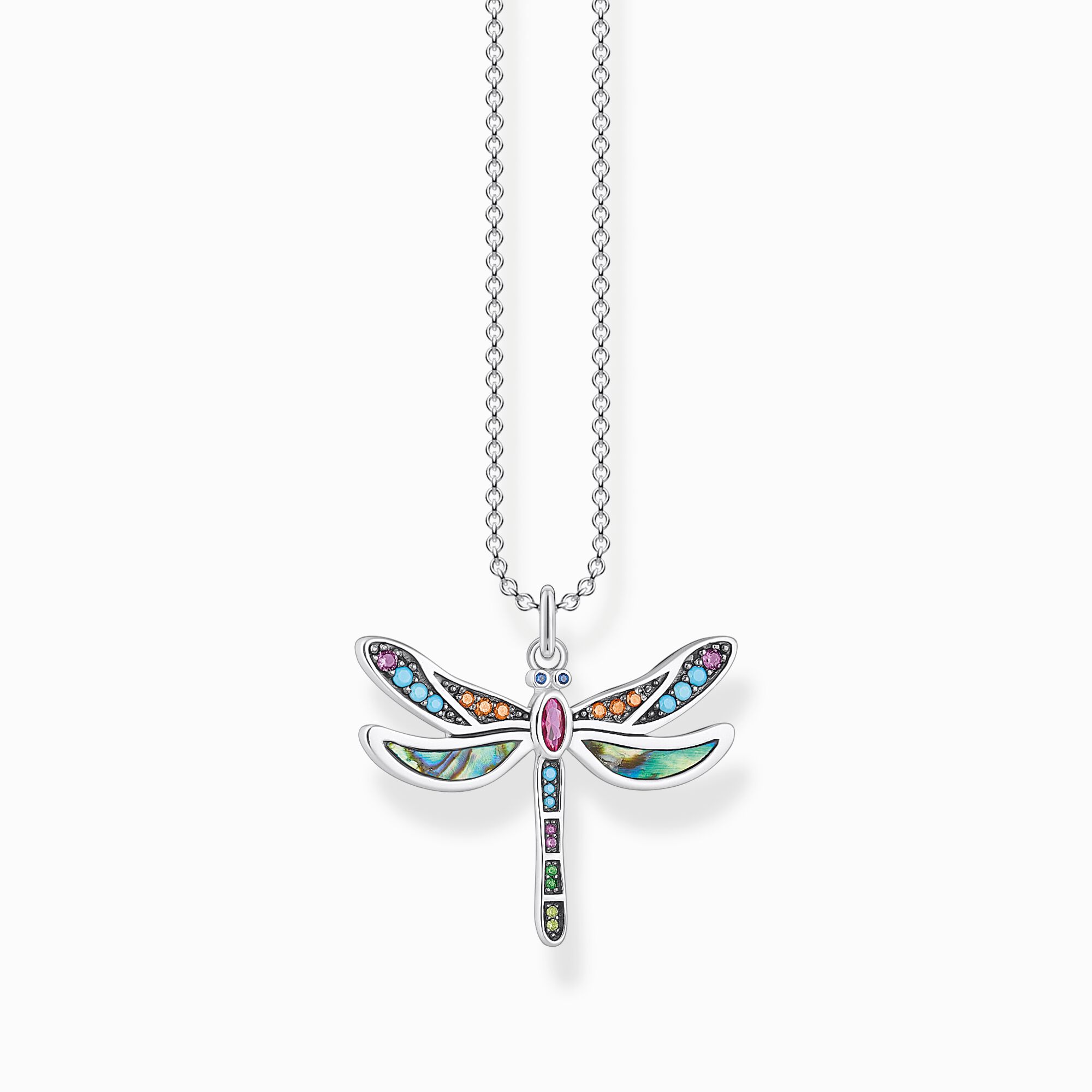 Necklace dragonfly silver from the  collection in the THOMAS SABO online store