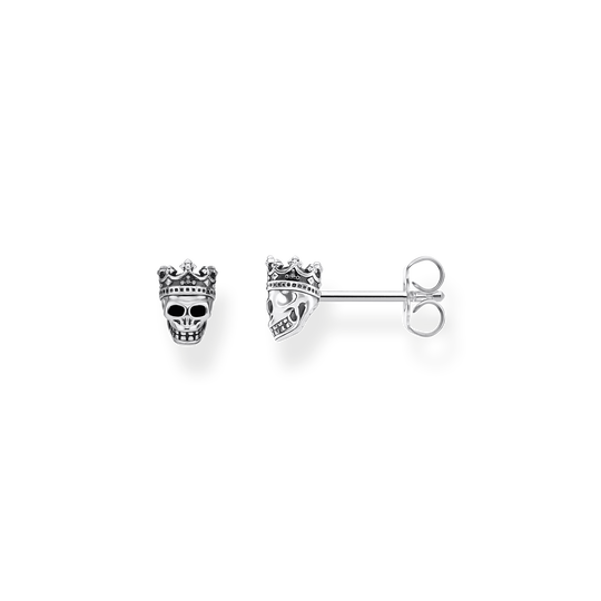 Ohrstecker Totenkopf K&ouml;nig aus der  Kollektion im Online Shop von THOMAS SABO