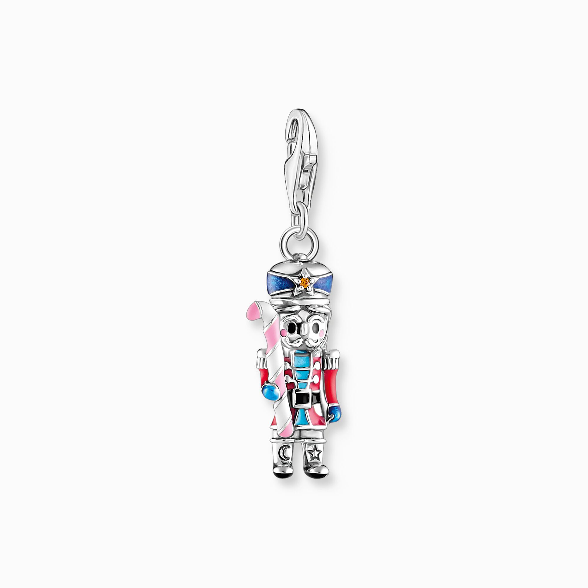 Silver nutcracker charm pendant stones from the Charm Club collection in the THOMAS SABO online store