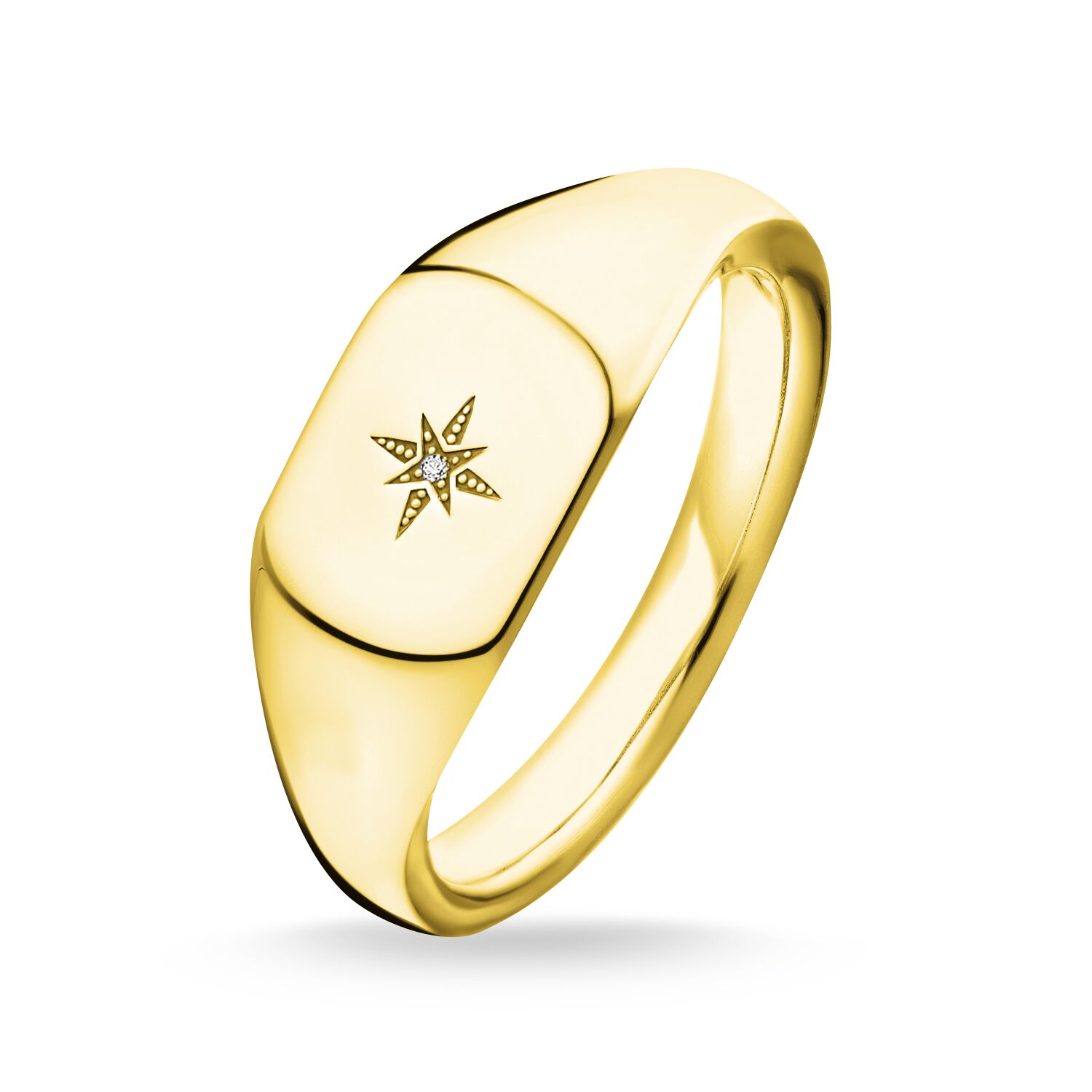 Ring Vintage Star Gold D Tr0038 924 14 Thomas Sabo