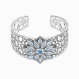 Bracelet manchette fleur de lotus bleue de la collection  dans la boutique en ligne de THOMAS SABO