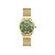 Women&rsquo;s watch kaleidoscope dragonfly gold green from the  collection in the THOMAS SABO online store