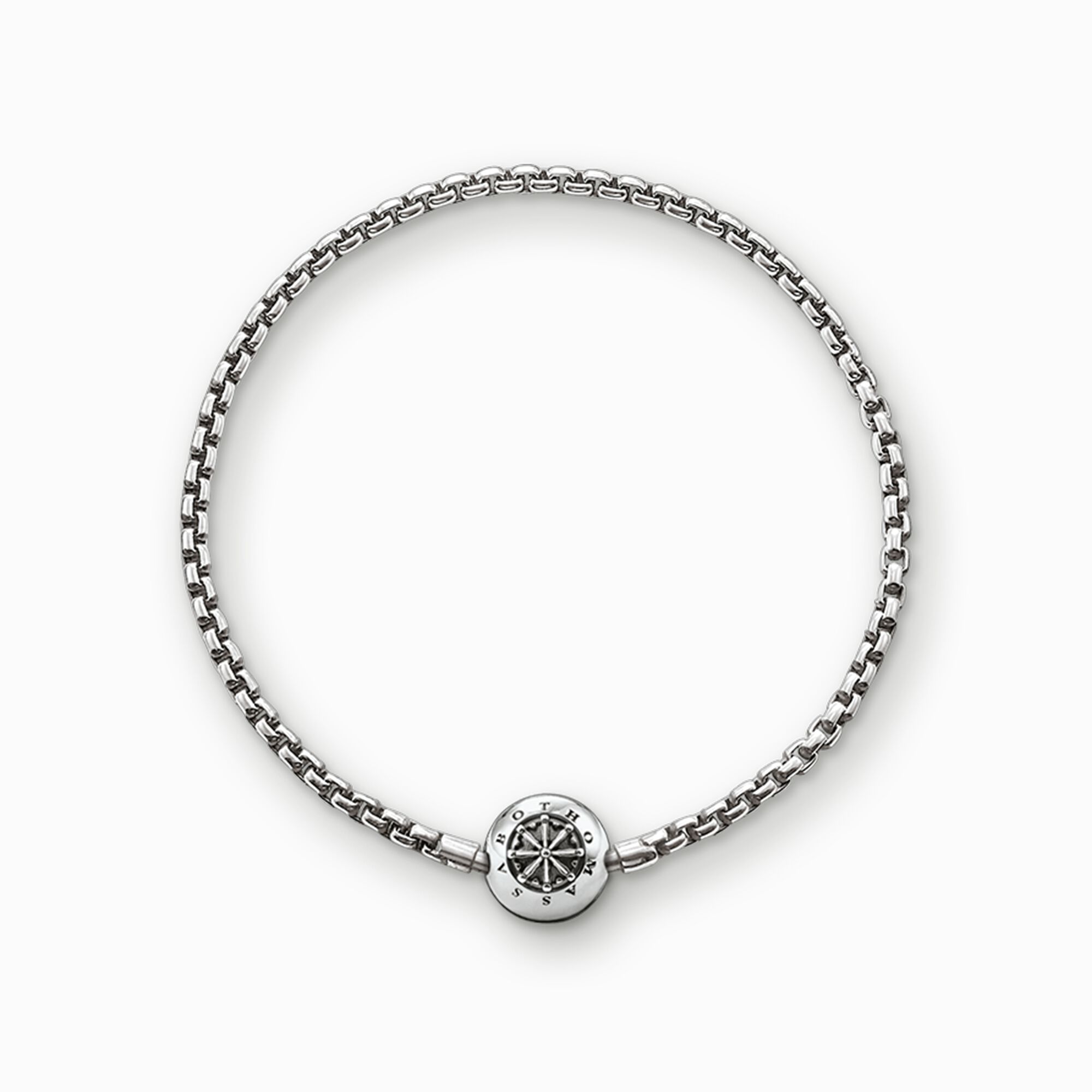 Bracelet pour Beads noirci de la collection Karma Beads dans la boutique en ligne de THOMAS SABO