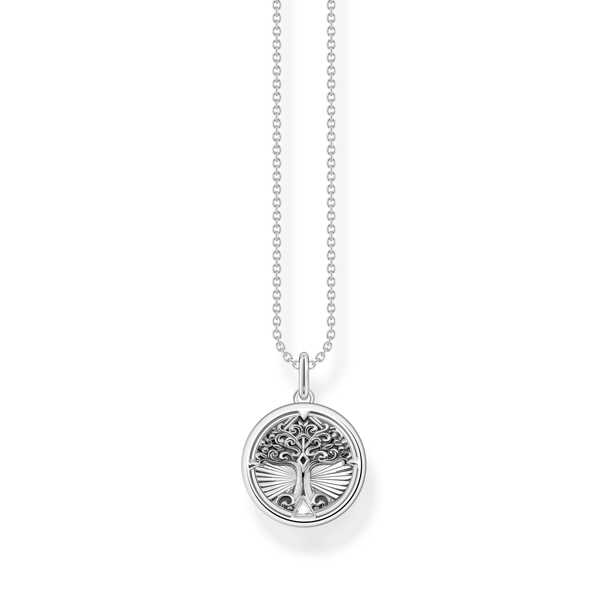 Thomas Sabo PE504-001-12 Men's Necklace with Pendant 925 Sterling Silver