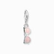Charm pendant pink sunglasses with white stones silver from the Charm Club collection in the THOMAS SABO online store