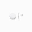Ear studs disc silver from the  collection in the THOMAS SABO online store