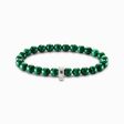 Charm bracelet green stones from the Charm Club collection in the THOMAS SABO online store