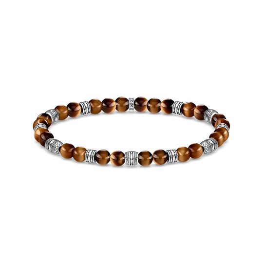 Bracelet lucky charm tiger&lsquo;s eye from the  collection in the THOMAS SABO online store