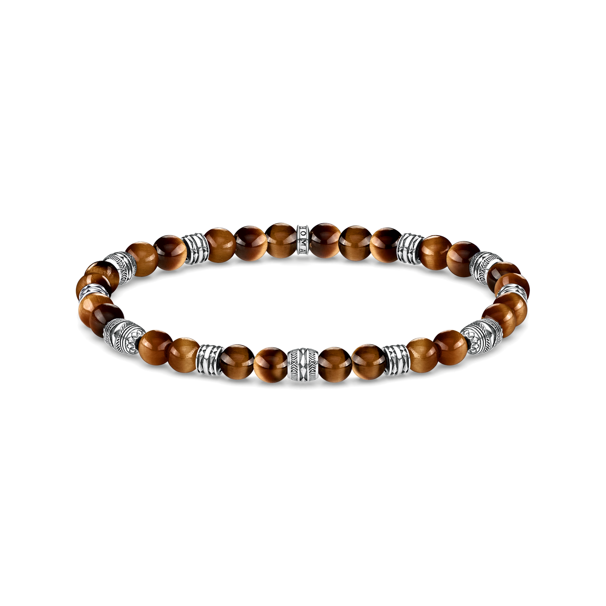 Thomas Sabo Armband Talisman Tigerauge braun A1923-826-2-L15,5