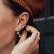 Jewellery set ear candy lock gold from the  collection in the THOMAS SABO online store