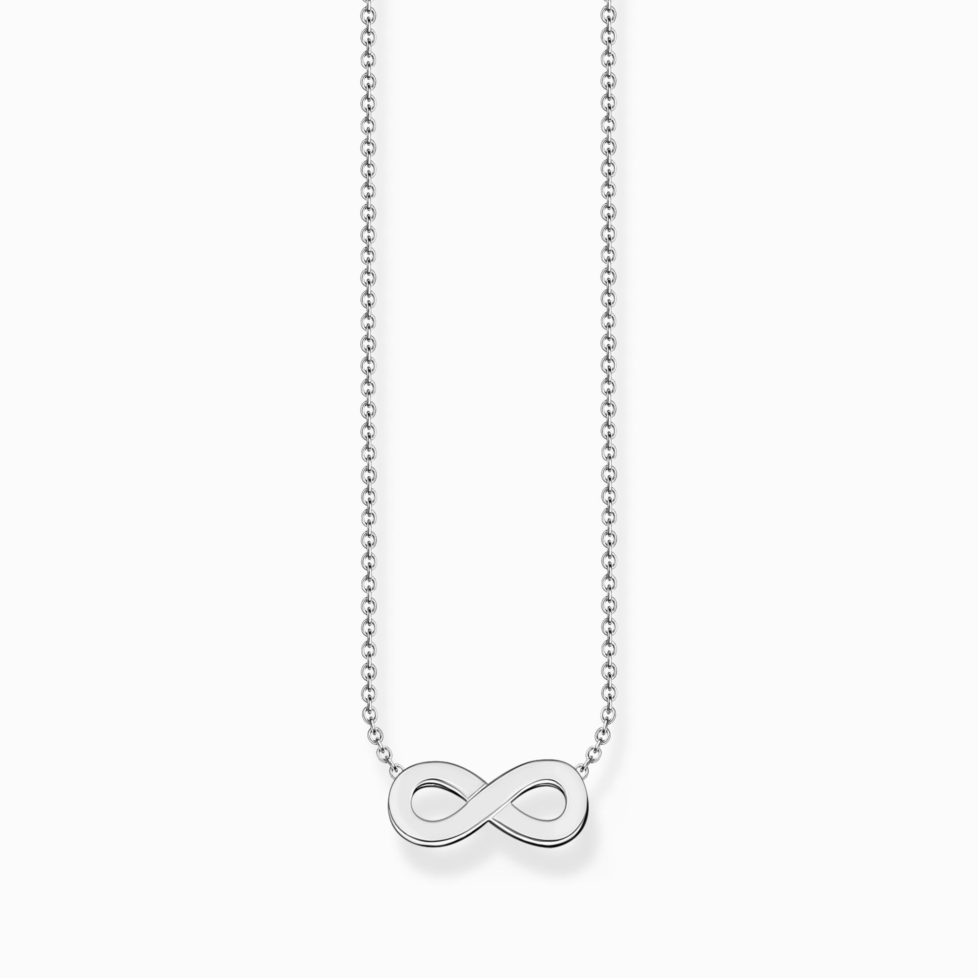 Silver necklace with infinity pendant from the Charming Collection collection in the THOMAS SABO online store