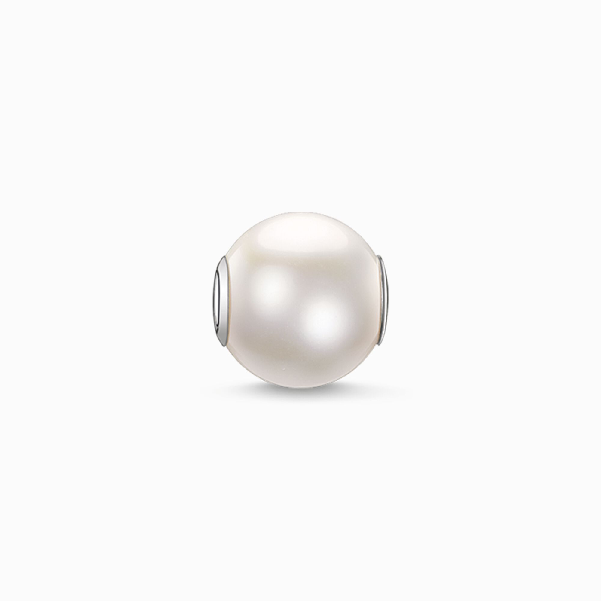 Bead perle blanche, grande de la collection Karma Beads dans la boutique en ligne de THOMAS SABO